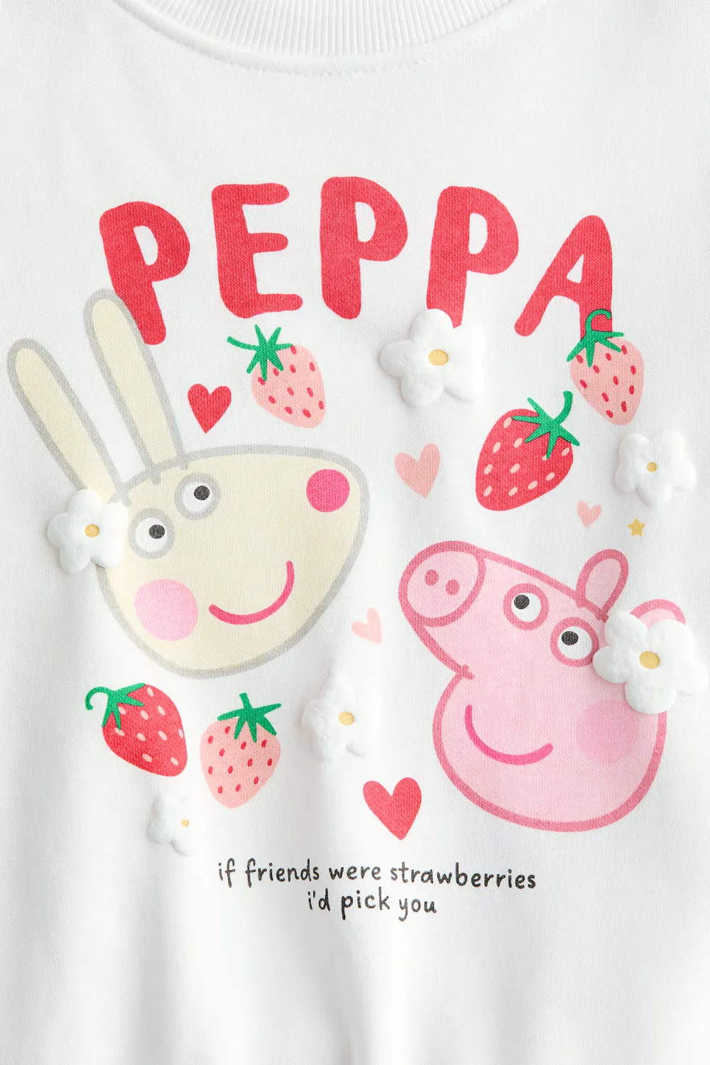 Толстовка с принтом H&M, Weiß/Peppa Wutz — фото 2