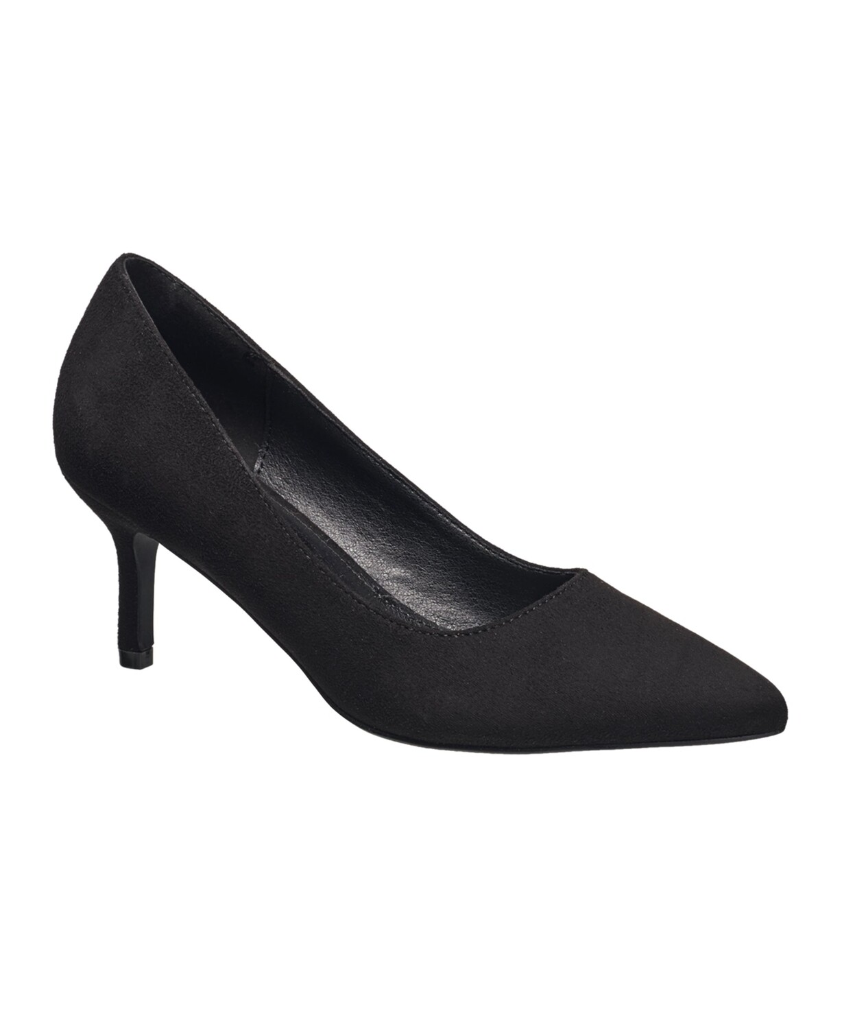 

Женские туфли French Connection Kate с миндалевидным носком, цвет Black Suede