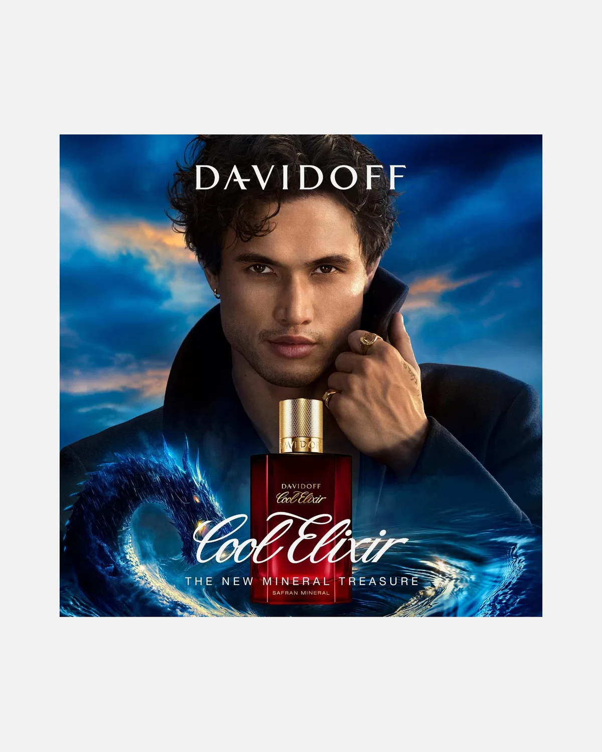 Парфюмированная вода прохладный эликсир шафран минерал Davidoff, 50 Ml — фото 3