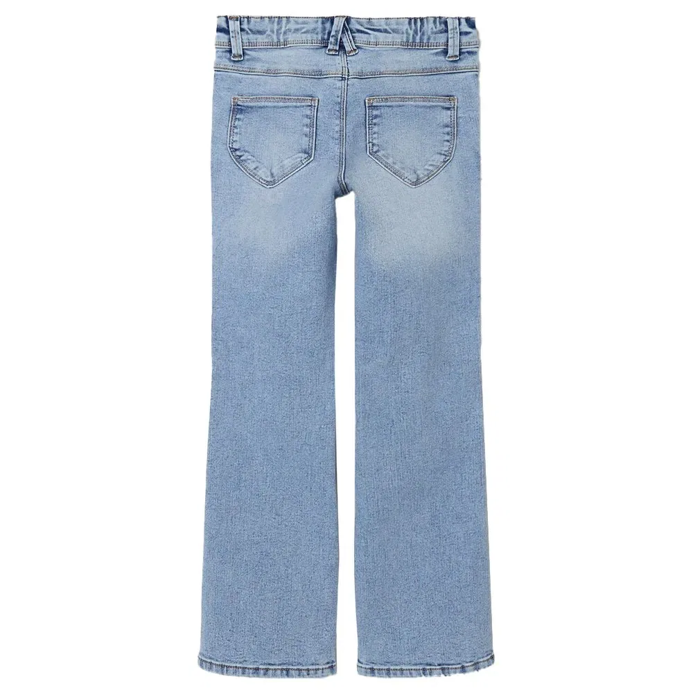 Детские джинсы для девочек skinny fit Polly Name it, Blue — фото 2