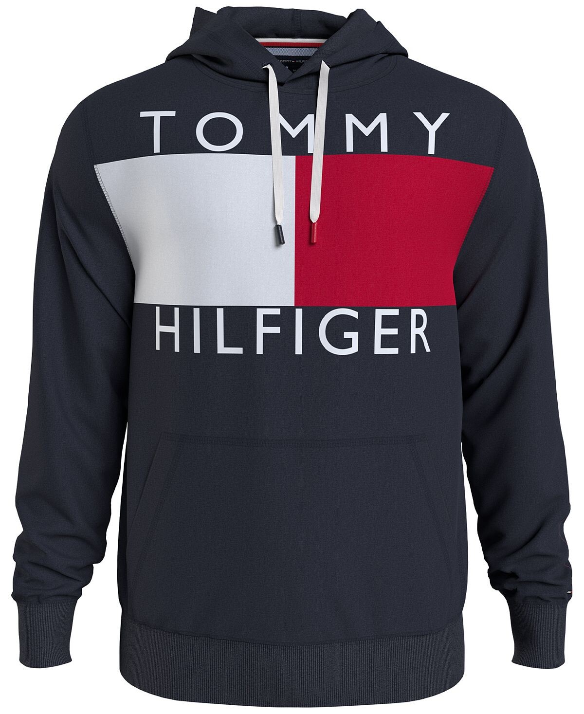 

Мужская толстовка с капюшоном quinn big & tall с завязками на шнурке Tommy Hilfiger, мульти