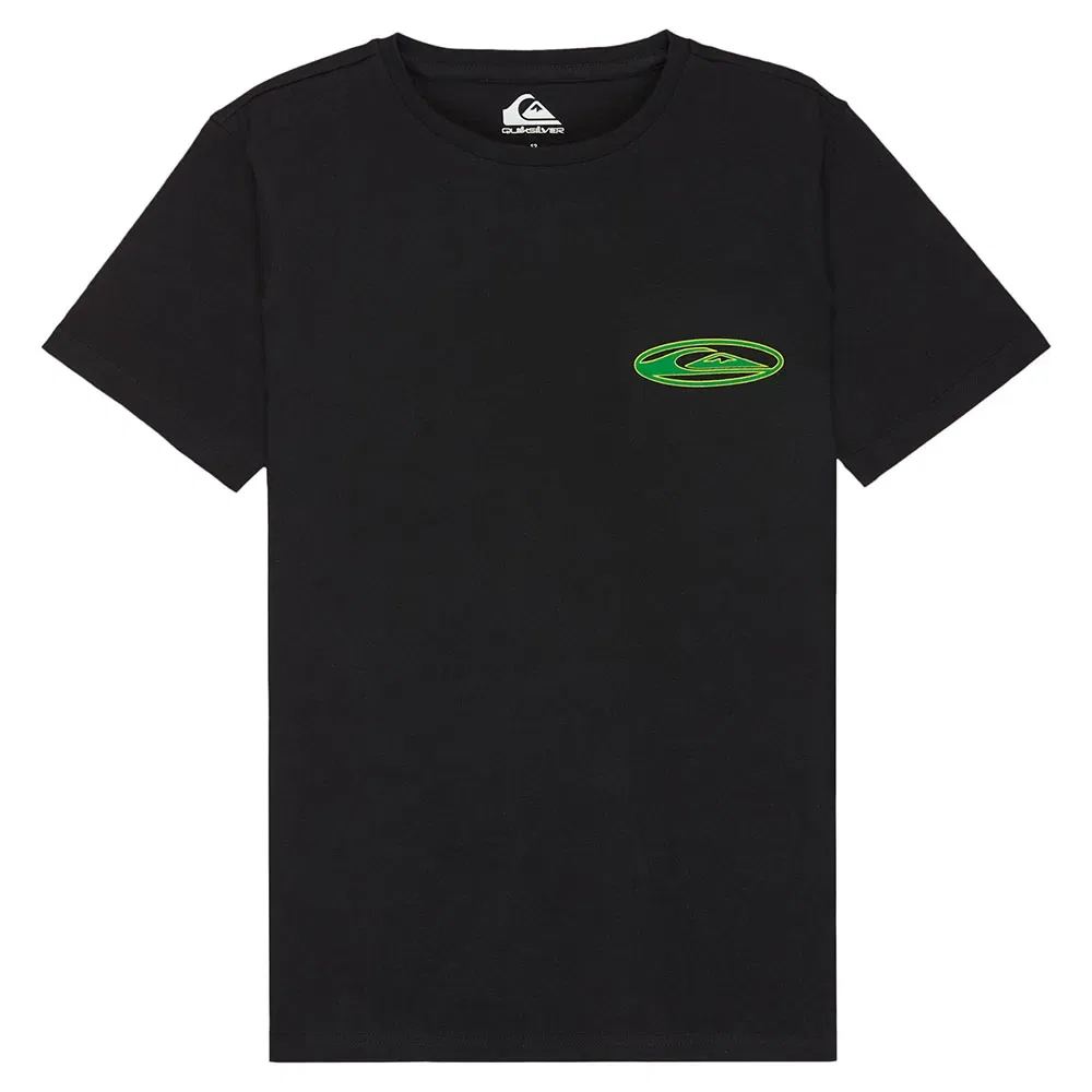 Футболка с коротким рукавом Quik Globe Quiksilver, черный