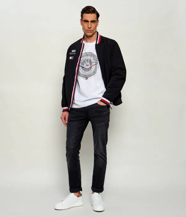 Мужская футболка с принтом Tyre Graphic Tommy Hilfiger, белый — фото 2