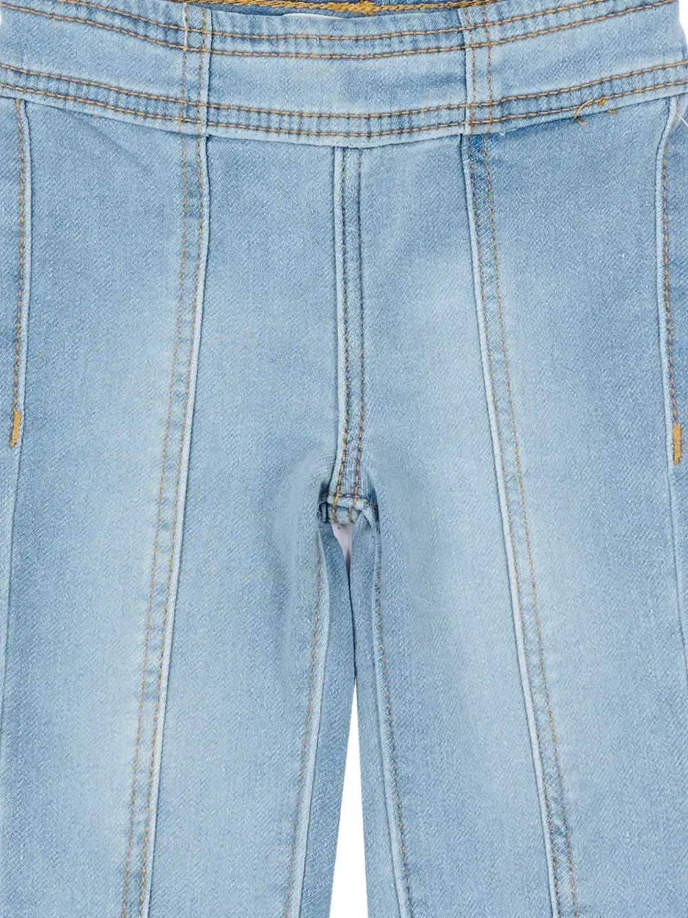 Джинсы с вышивкой в цветочек Levi'S Kids, синий — фото 3