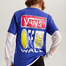 Детская футболка с коротким рукавом On Canvas SS Vans, Blau