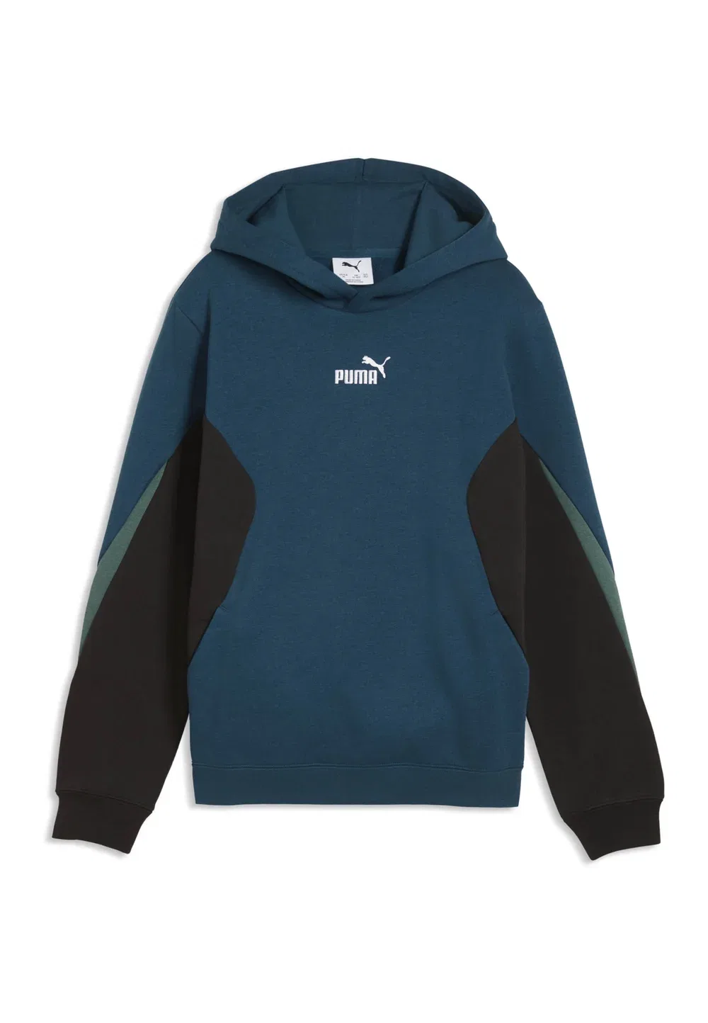 Худи Ess block fl b унисекс - худи Puma, Midnight Petrol — фото 4