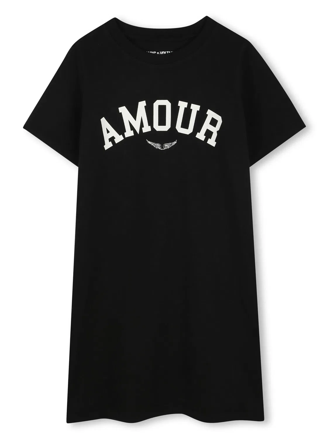 Футболка-платье с принтом Amour Zadig&Voltaire, черный