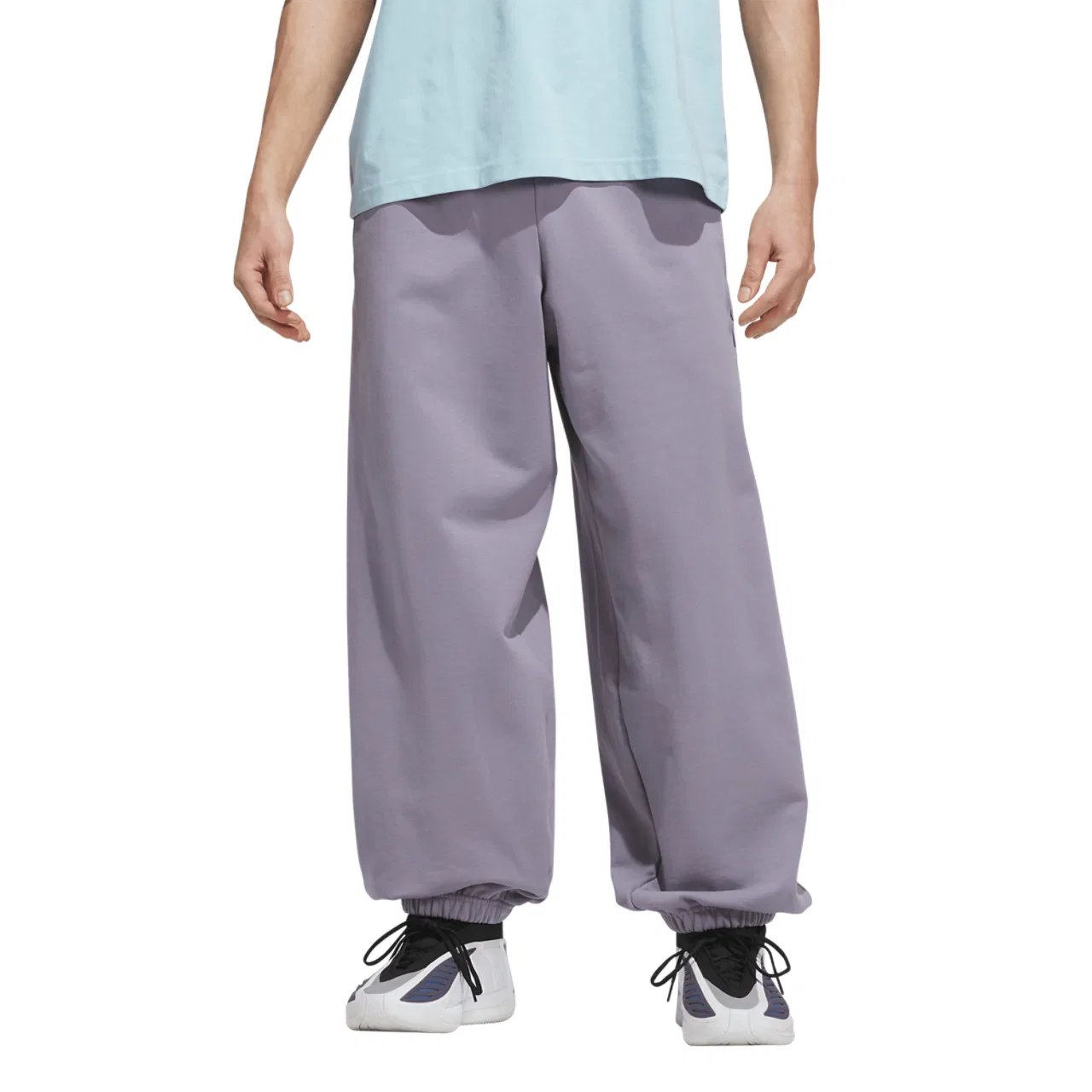 Мужские спортивные штаны свободного кроя Anthony Edwards Foundation Sweatpants Adidas, Slate