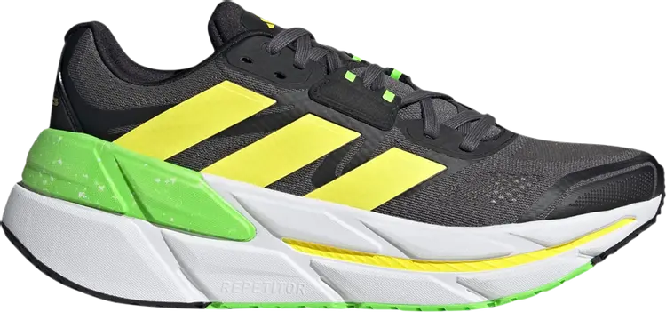 

Кроссовки Adidas Adistar CS 'Grey Beam Yellow', серый