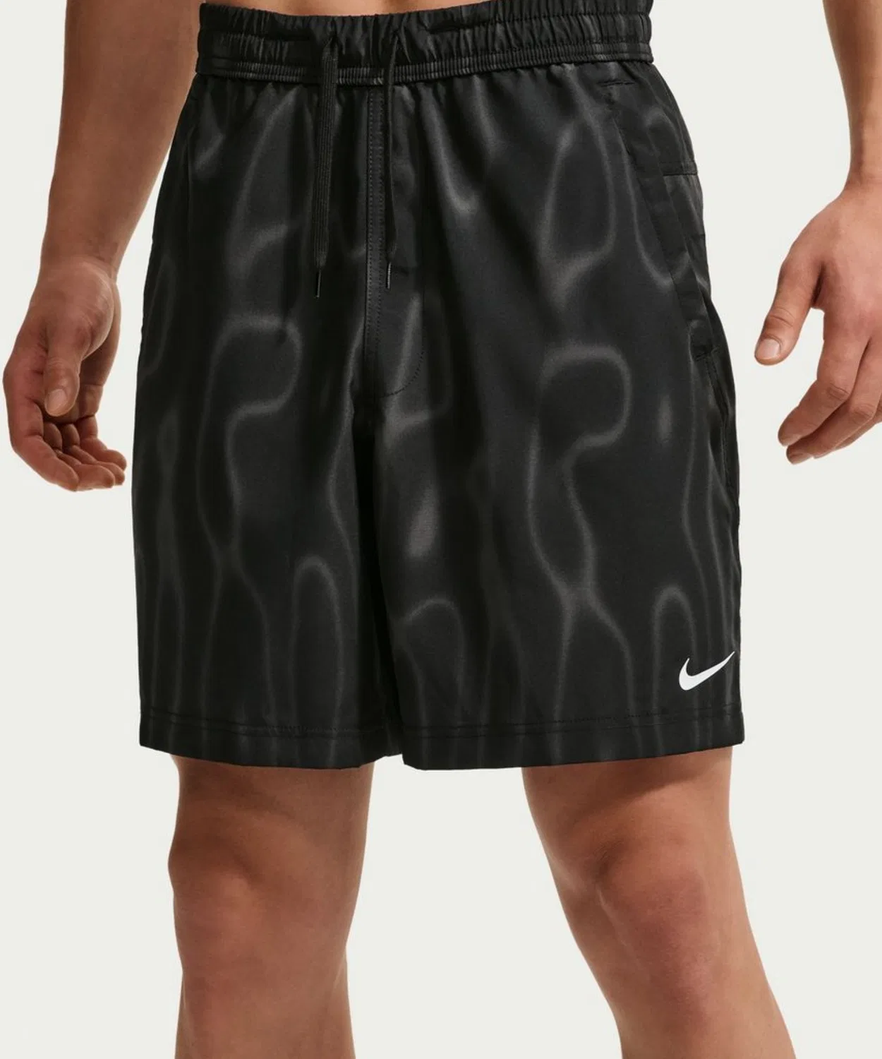 Мужские шорты с принтом Nike Dri-FIT, модель DF Form AOP NIKE, Black