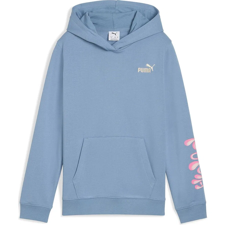 Худи с капюшоном, свободного кроя, модель Tweenerverse, Puma, Розовый — фото 4