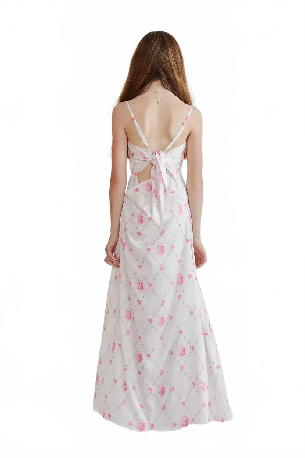 Детское платье для девочек с бретелями Charlotte Vintage Romantic Rose THEME, White — фото 2