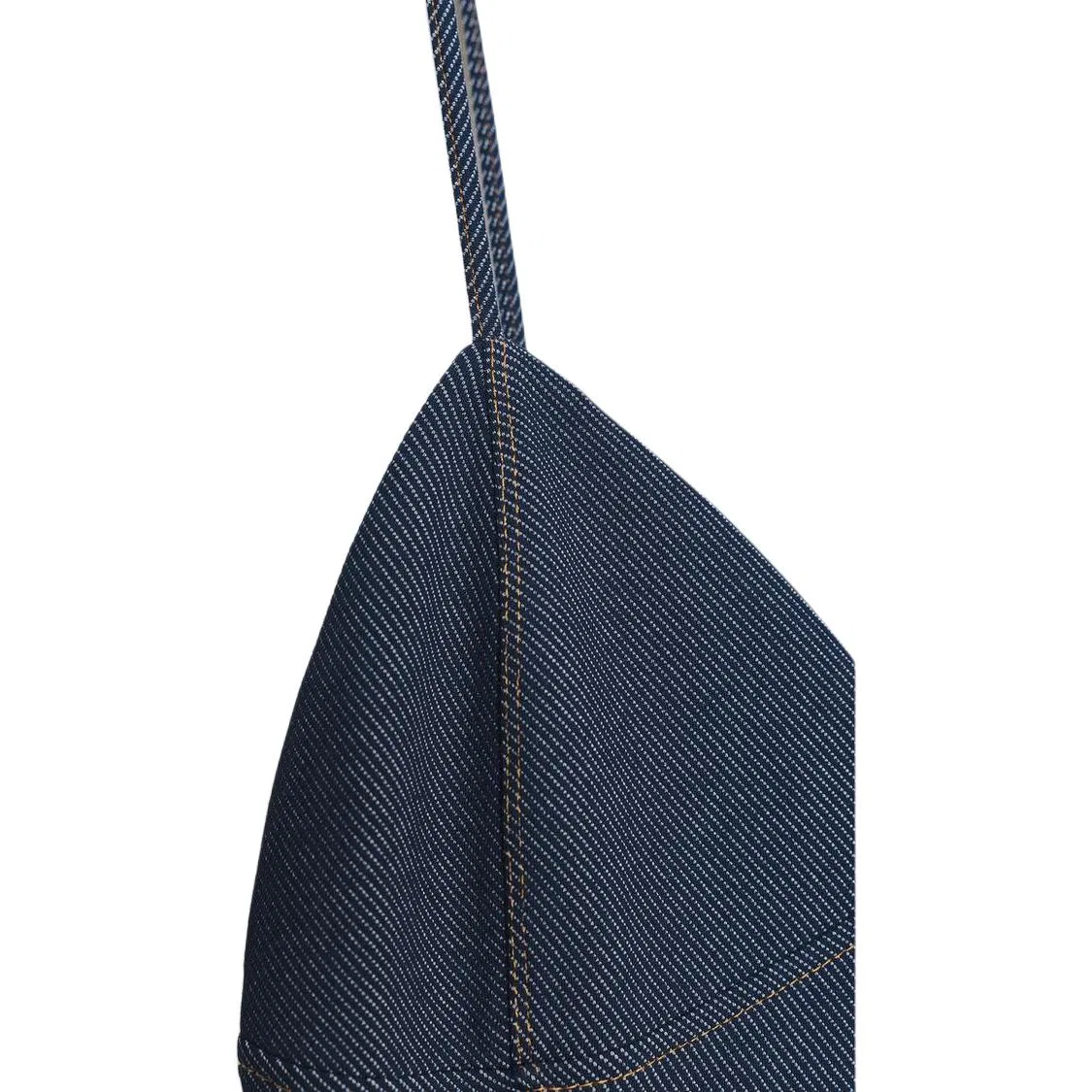 Женское платье-комбинация с длиной миди Slip Dresses, ZARA, Blue — фото 4