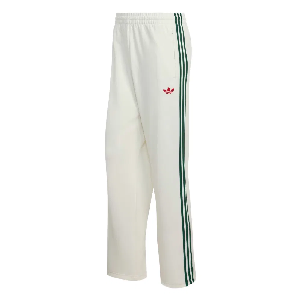 Трикотажные спортивные штаны Please Refill, Adidas Originals, Ecru/Preppy Green