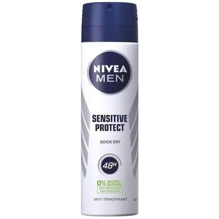 Антиперспирант-дезодорант спрей для чувствительной кожи Nivea Men Sensitive Protect