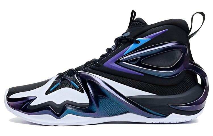 

XTEP Баскетбольные кроссовки Battle 1.0 мужские высокие черные/белые/пекинский синий