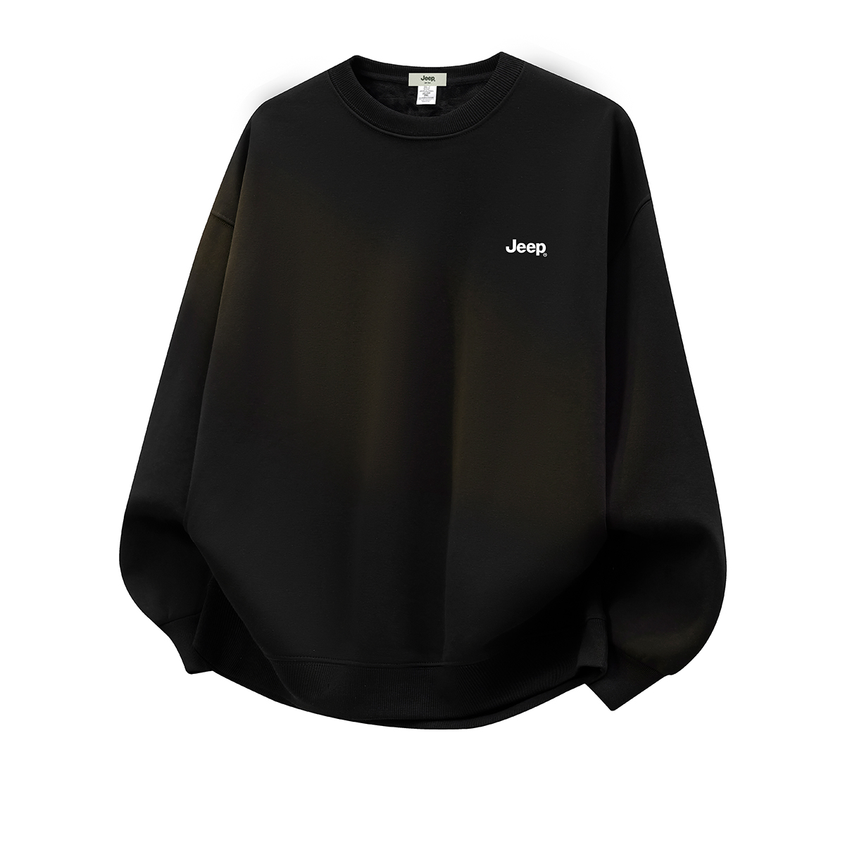 

Свитшот Unisex Crew Neck Moderate Regular Jeep, pure черный (fleece-lined)