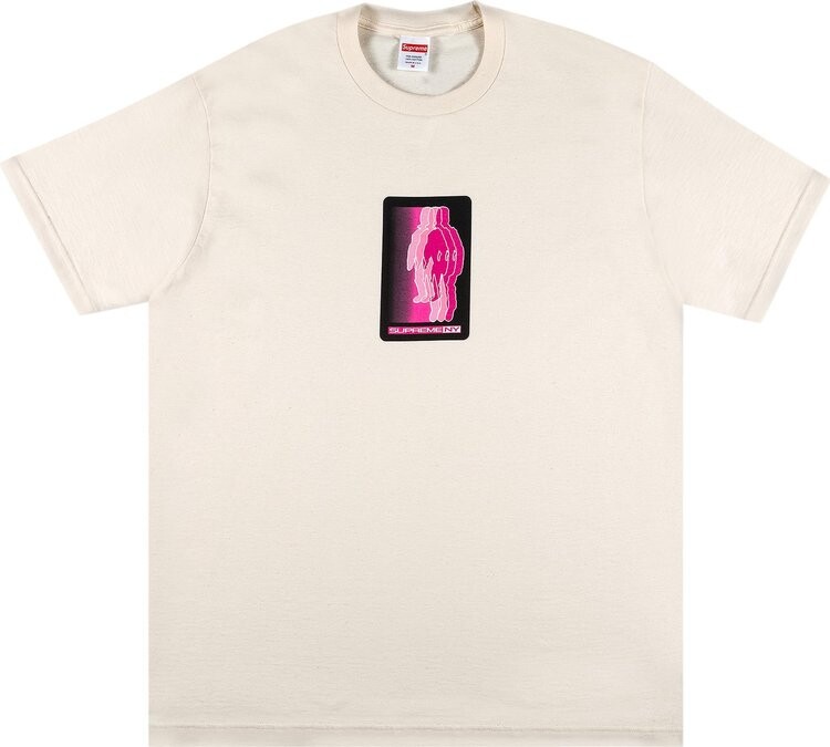 

Футболка Supreme Blur Tee 'Natural', кремовый, Бежевый, Футболка Supreme Blur Tee 'Natural', кремовый