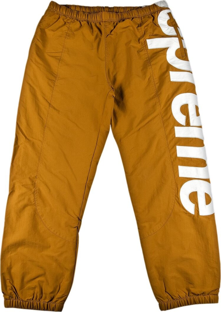 

Брюки Supreme Spellout Track Pant 'Dark Gold', загар, Оранжевый, Брюки Supreme Spellout Track Pant 'Dark Gold', загар