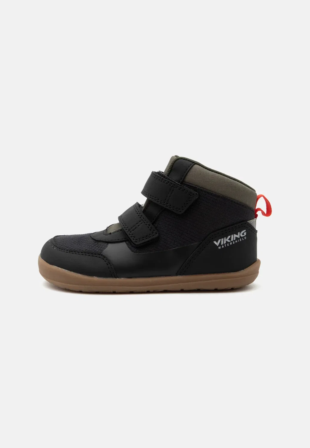 Ботинки Aspen barefoot mid wp унисекс - классические ботильоны Viking, Black