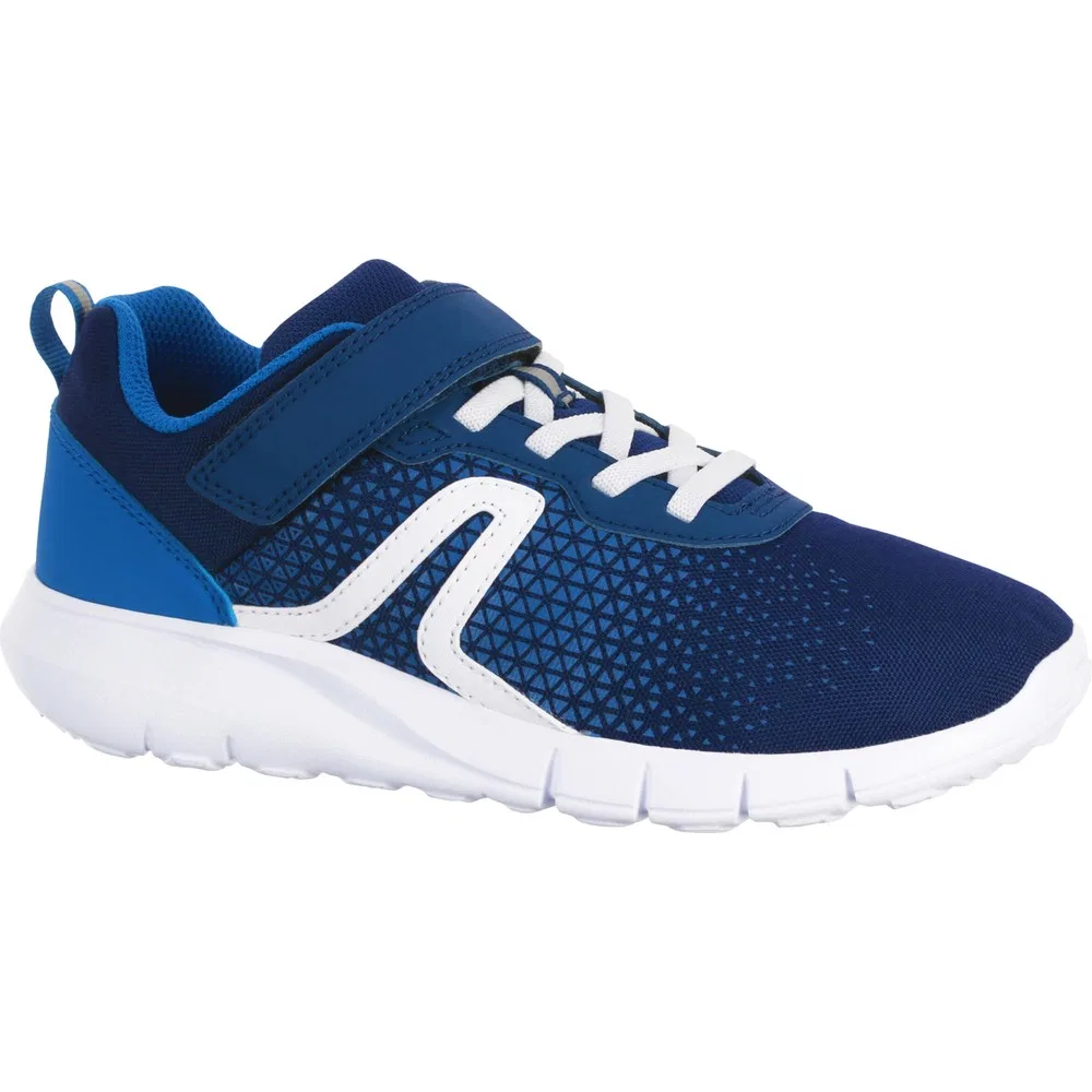 Детские спортивные кроссовки на липучках Soft 140, Синий Decathlon
