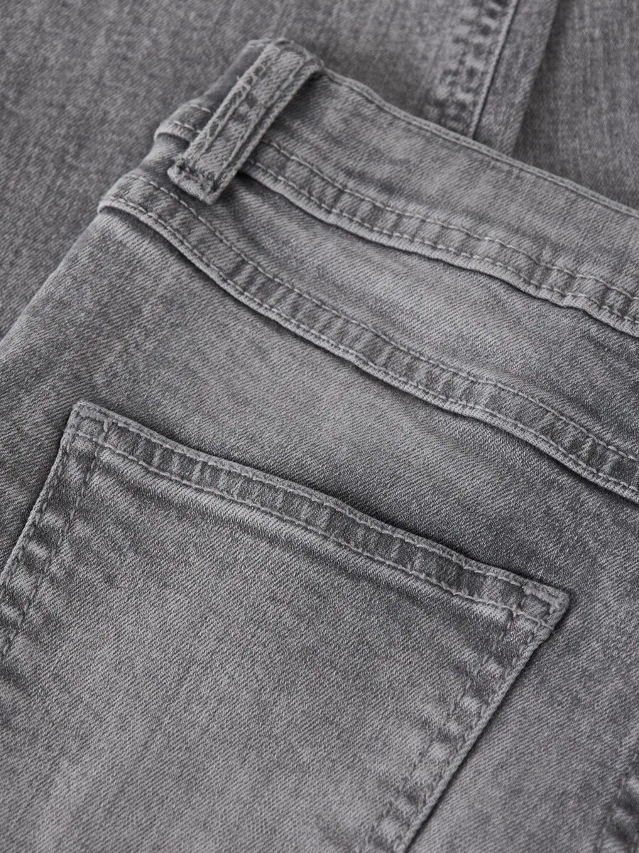Джинсы NAME IT Slim fit 'NKMSILAS' серого цвета — фото 4