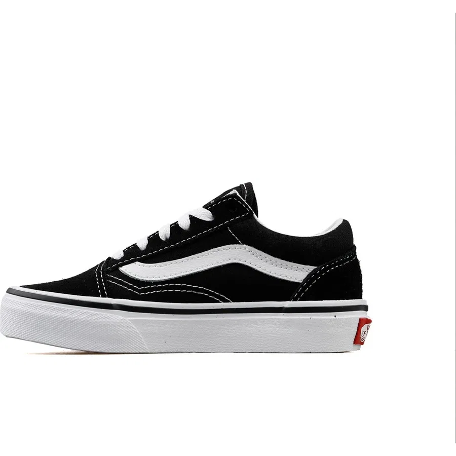 Детские спортивные кроссовки Old Skool Vans, Черный — фото 4