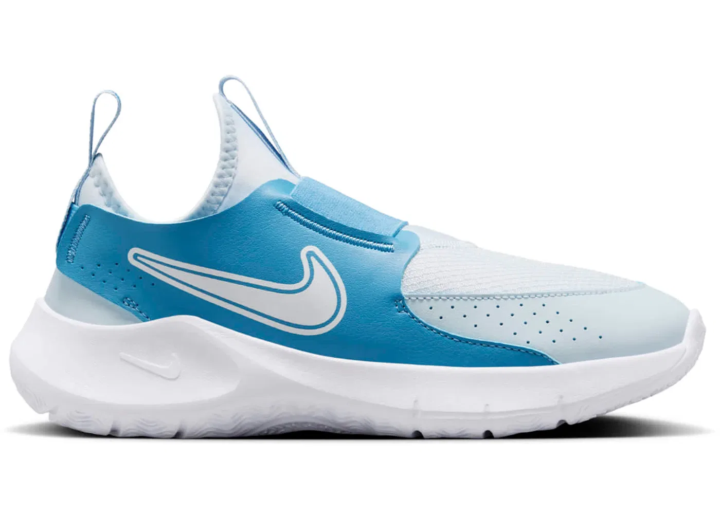 Детские кроссовки с длинным шнурком Nike Flex Runner 3 Nike, Blue Tint/Blue Beyond/White