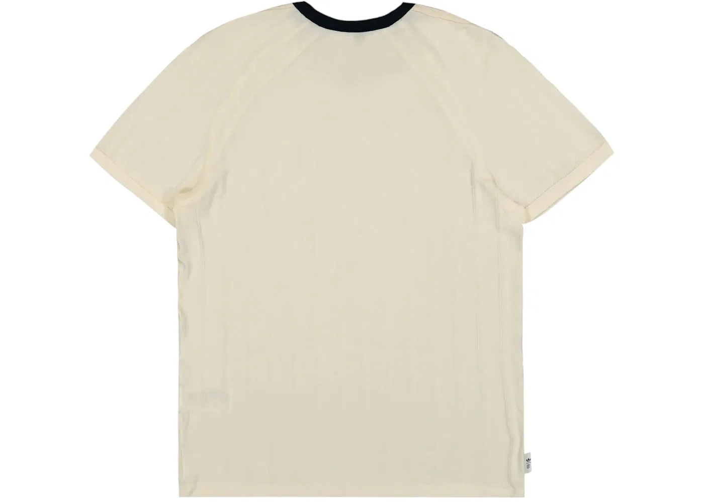 Мужская футболка с принтом Adidas x CLOT Rib Tee, Cream White/Green Night — фото 2