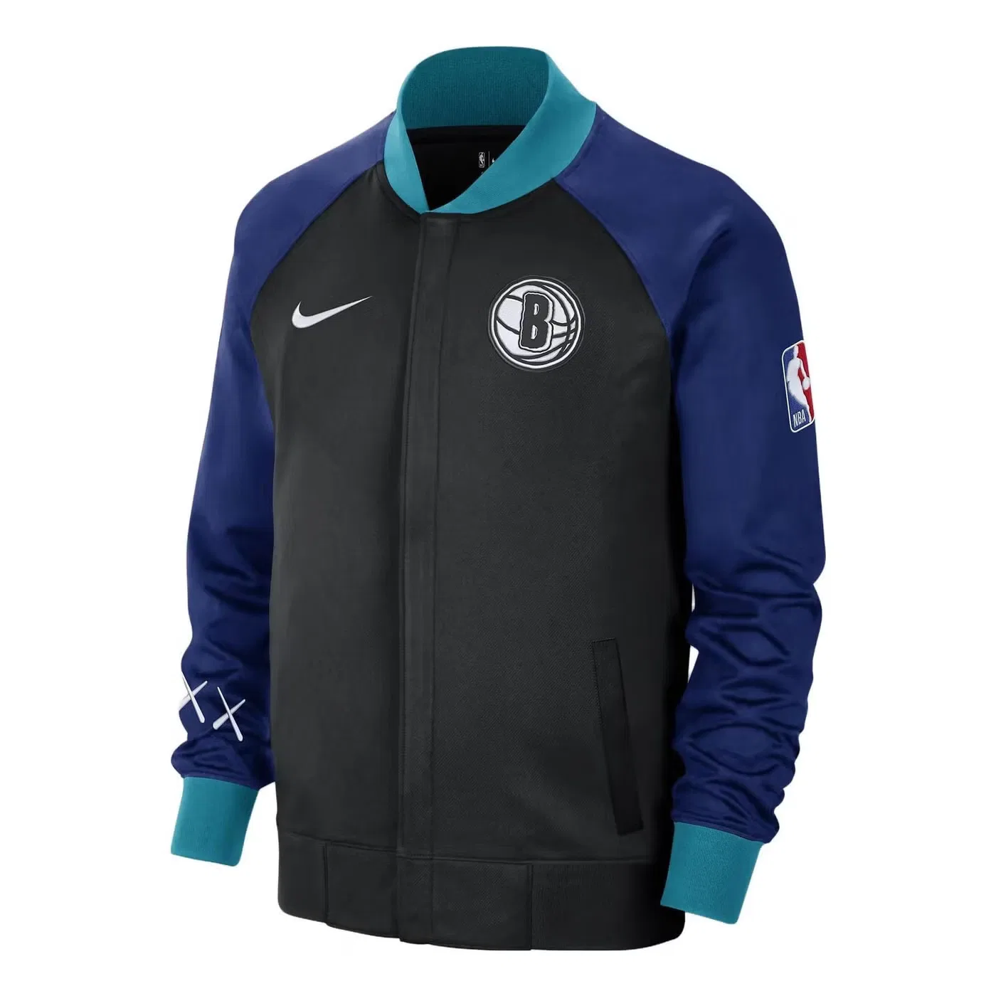 Куртка Brooklyn Nets City Edition Nike, черный