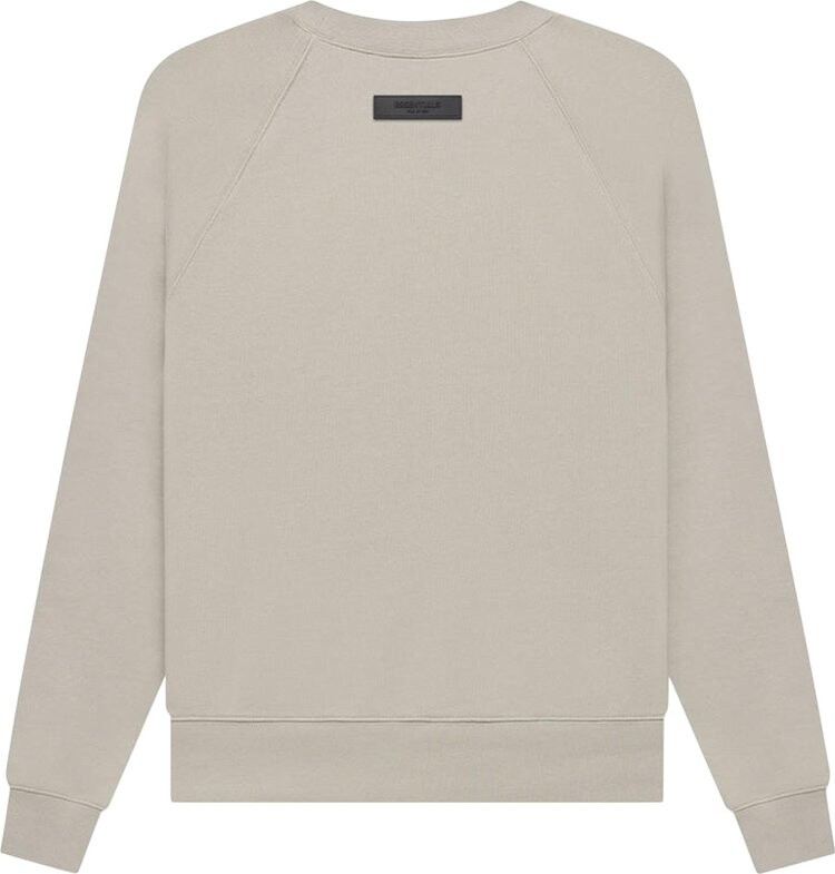 Толстовка Fear of God Essentials Crewneck 'Smoke', серый — фото 3