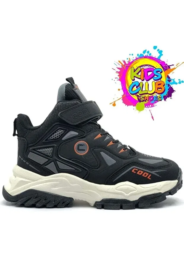 Детские ботинки для девочек ортопедические Cool miles Kcmn, Black