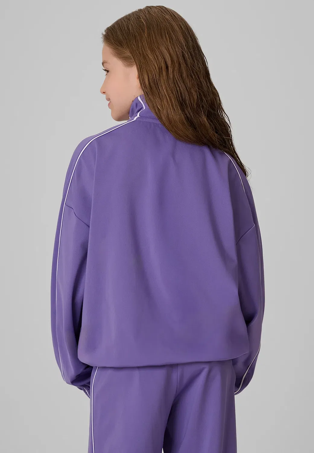 Bluza sportowa свободная без капюшона - тренировочная куртка 4F, Violet — фото 3
