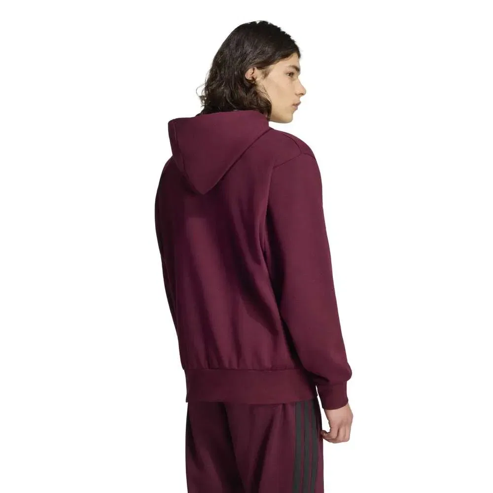 Мужской свитшот с капюшоном Feelcozy Fleece Adidas, Purple — фото 2