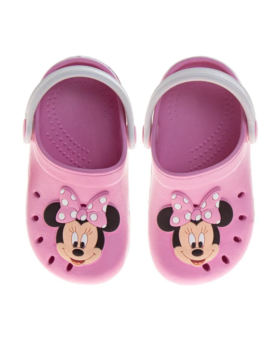 Босоножки-клоги EVA с принтом Минни Маус Disney, Pink — фото 2