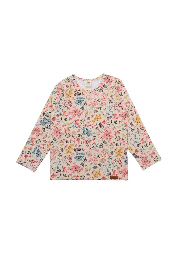 Топ с длинным рукавом Floral Walkiddy, Green, зеленый