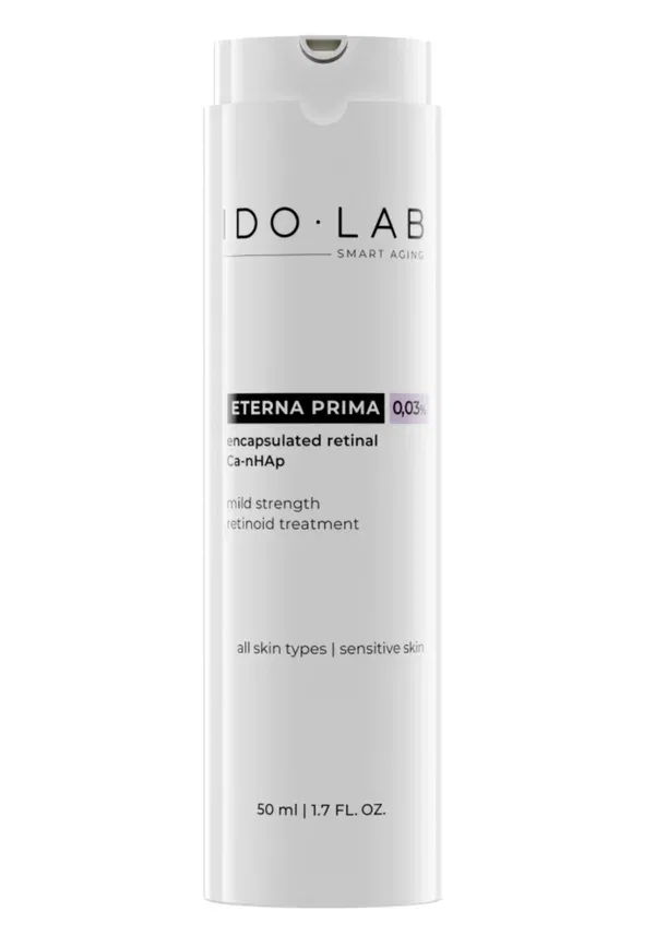 Eterna prima 0,03% ретинальная сыворотка - сыворотка 50 мл Ido Lab, белый