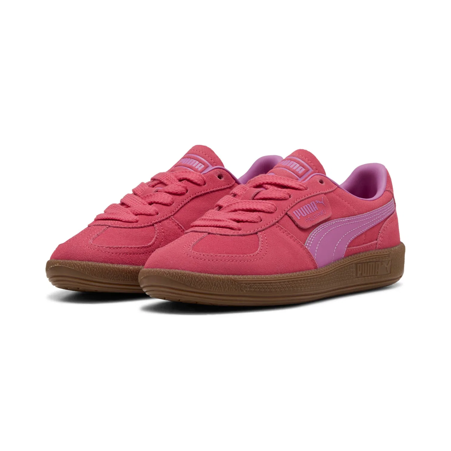 Детские кроссовки с классической T-Toe конструкцией Palermo PUMA, Magic Rose-Mauve Pop