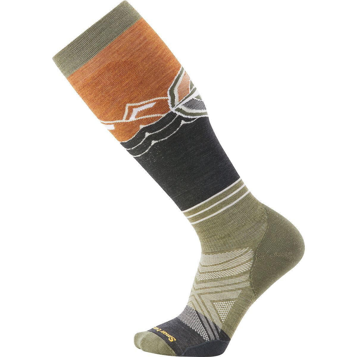 

Носки для бэккантри-лыж Athlete edition otc Smartwool, цвет acorn