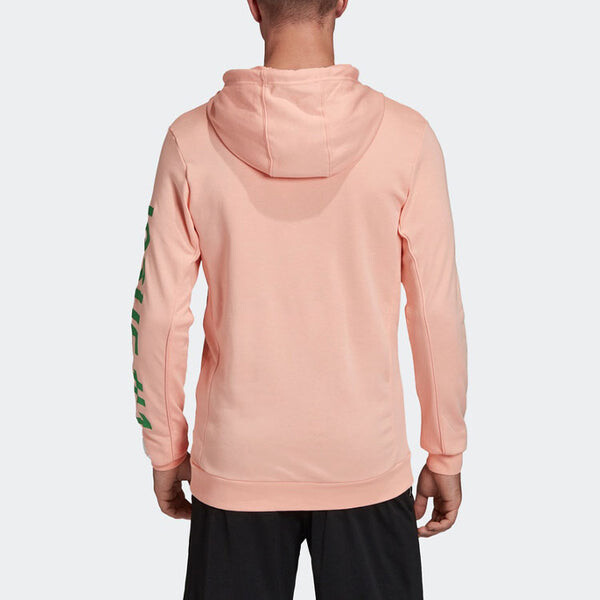 Толстовка Men's adidas Donovan Mitchell Alphabet Pattern Printing Basketball Sports Bright Pink, мультиколор — фото 4