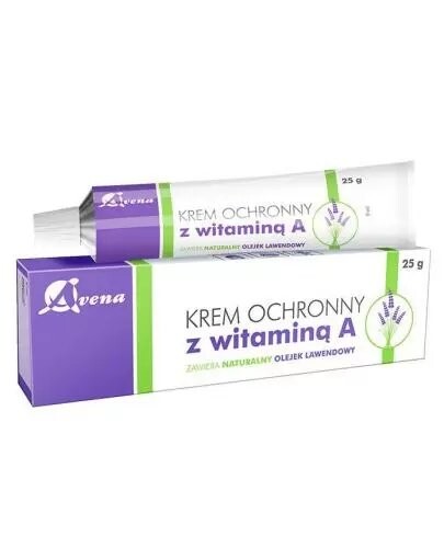 

Защитный крем с витамином А - 25 г Avena