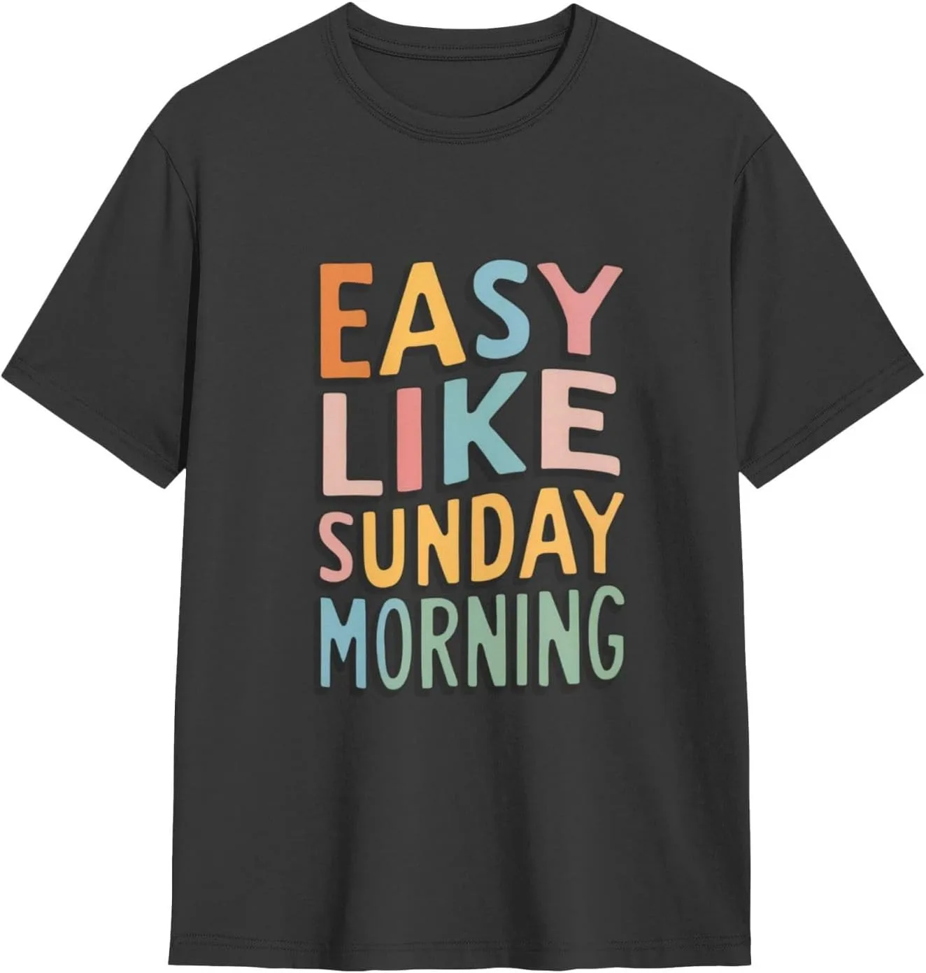 

Классическая футболка с круглым вырезом Unisex Casual Tee ShuDianhkqwe