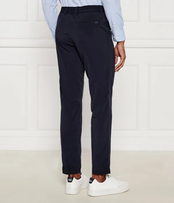 Брюки чинос p-genius-cw-wg-252f Slim fit Boss, синий — фото 4