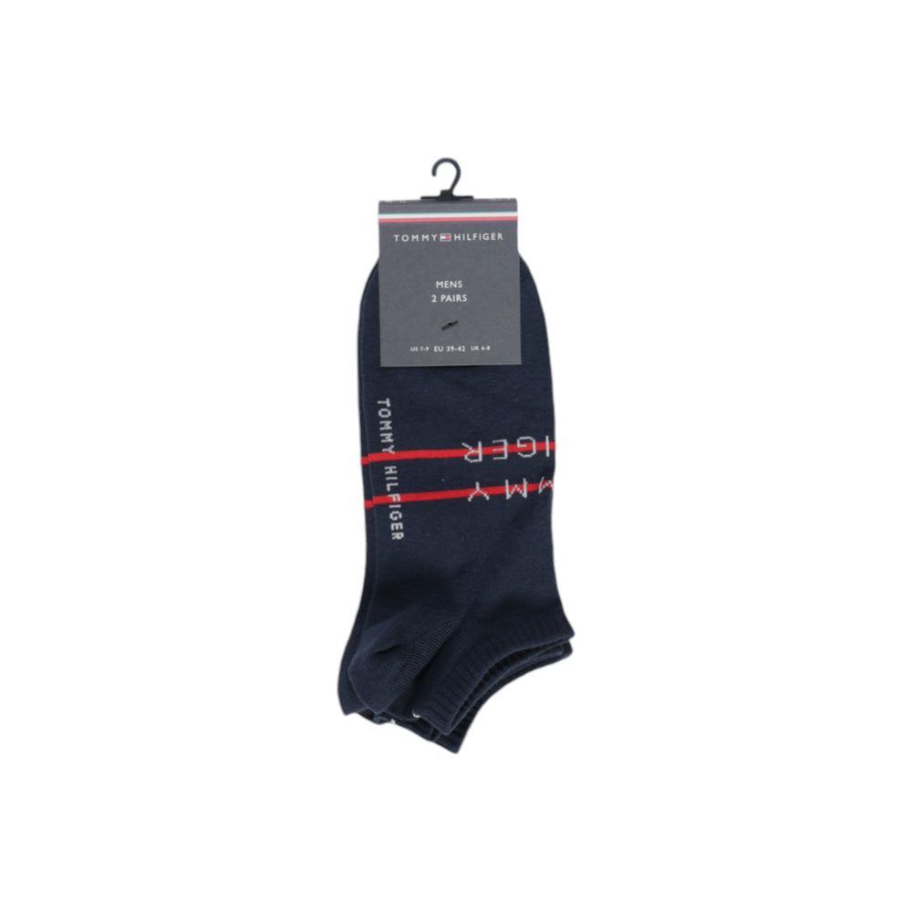 

Синий хлопковый носок Tommy Hilfiger