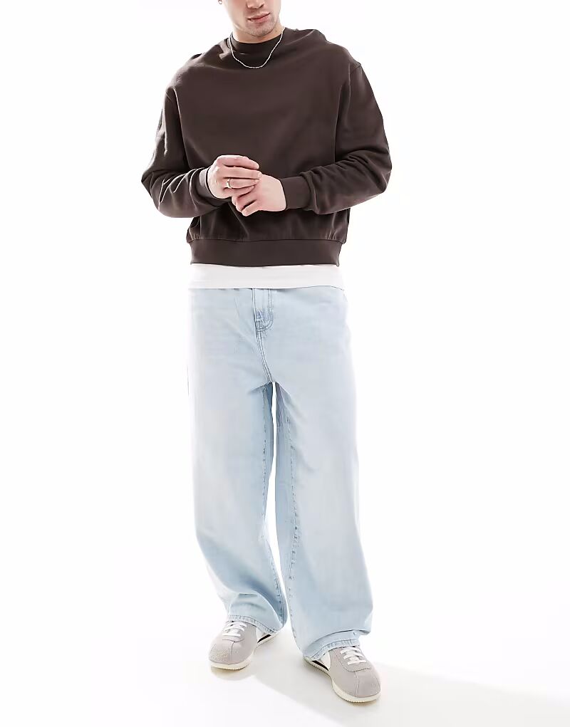 

Джинсы-баллоны ONLY & SONS Carl светло-голубого цвета