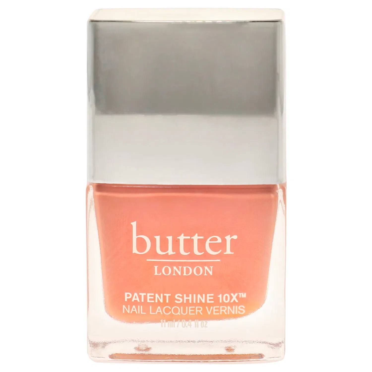 Лак для ногтей Patent Shine 10X - Hottie Tottie от Butter London для женщин - 0,4 унции (0,4 унции), розовый