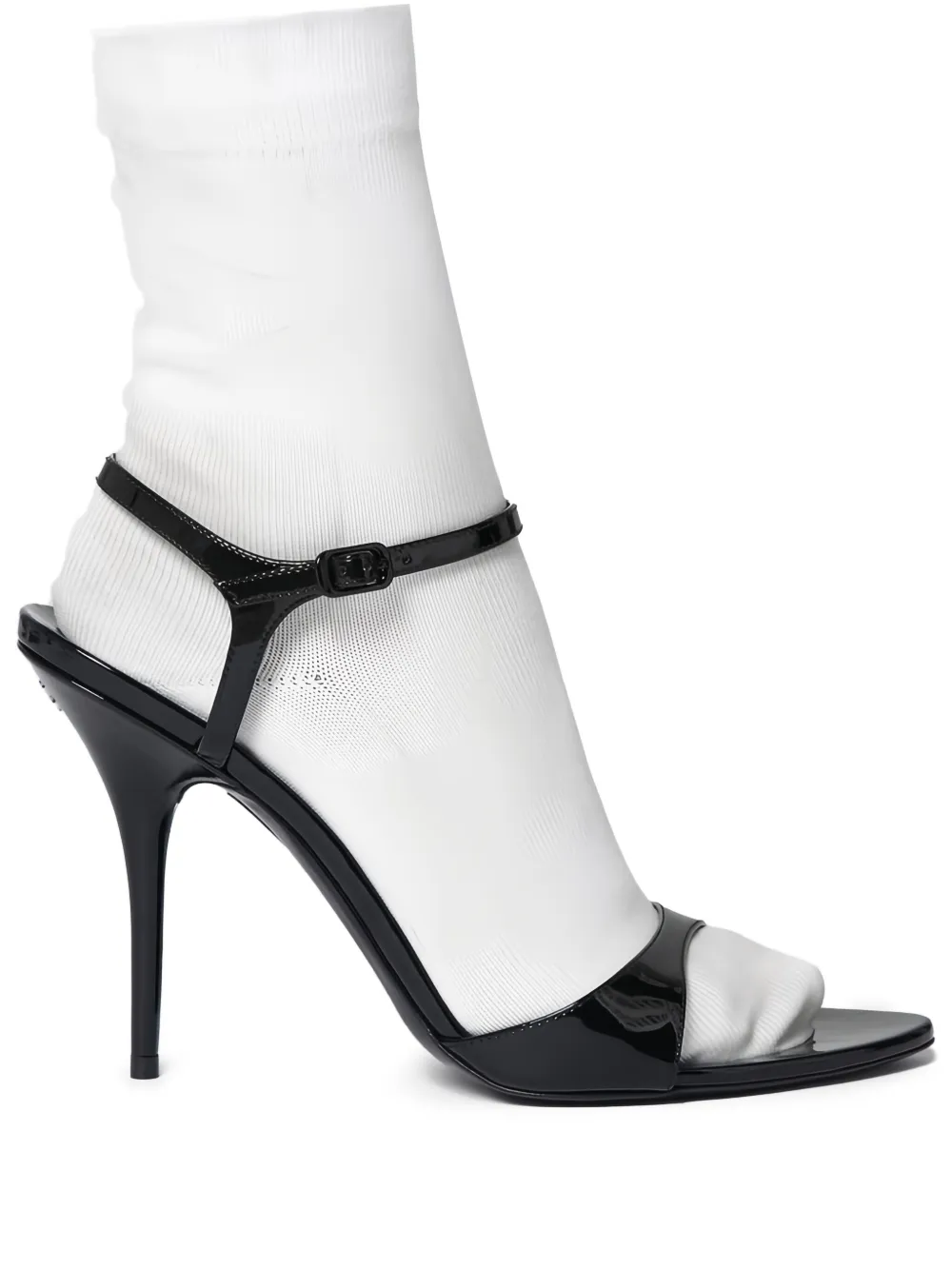 Туфли Avenue 110 с пряжками Balenciaga, черный