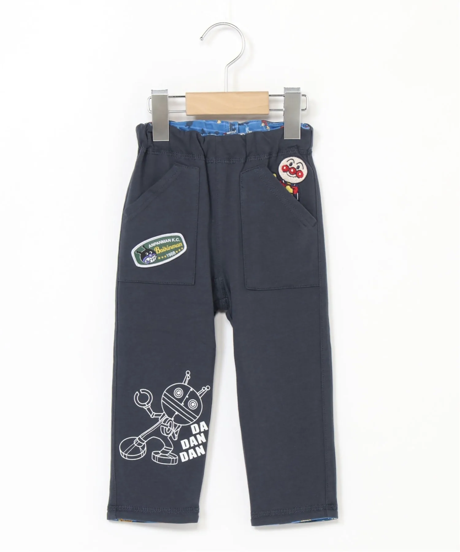 Двусторонние брюки с принтом по всей поверхности Anpanman Kids Collection, Charcoal — фото 3