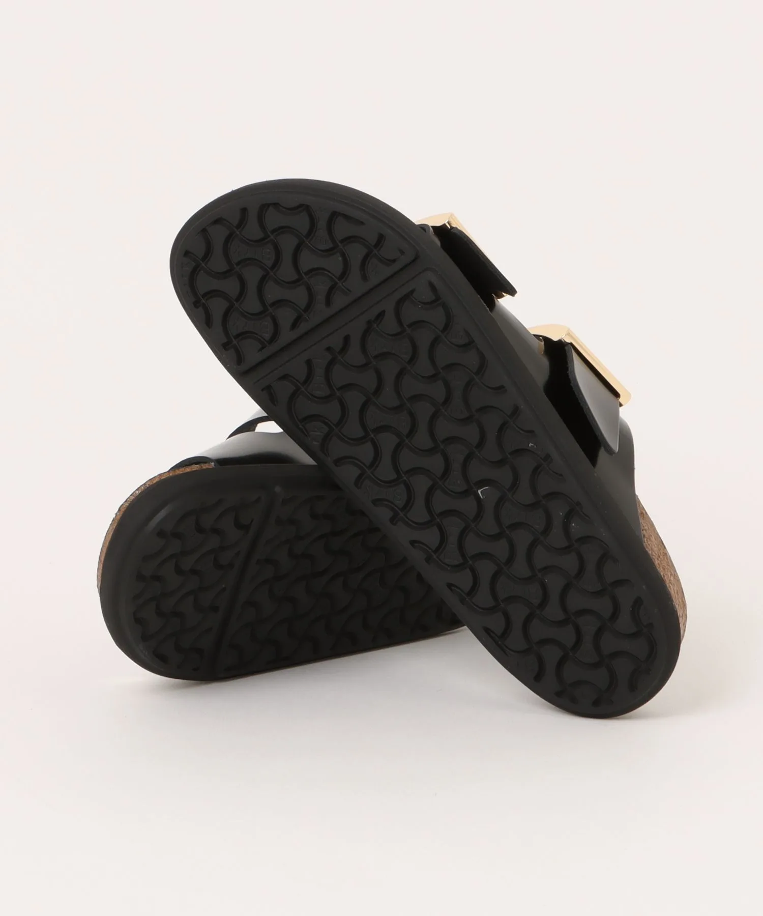 Мужские/Женские сандалии Birkenstock Arizona DB LENA HS Black HEX Cupsole — фото 3