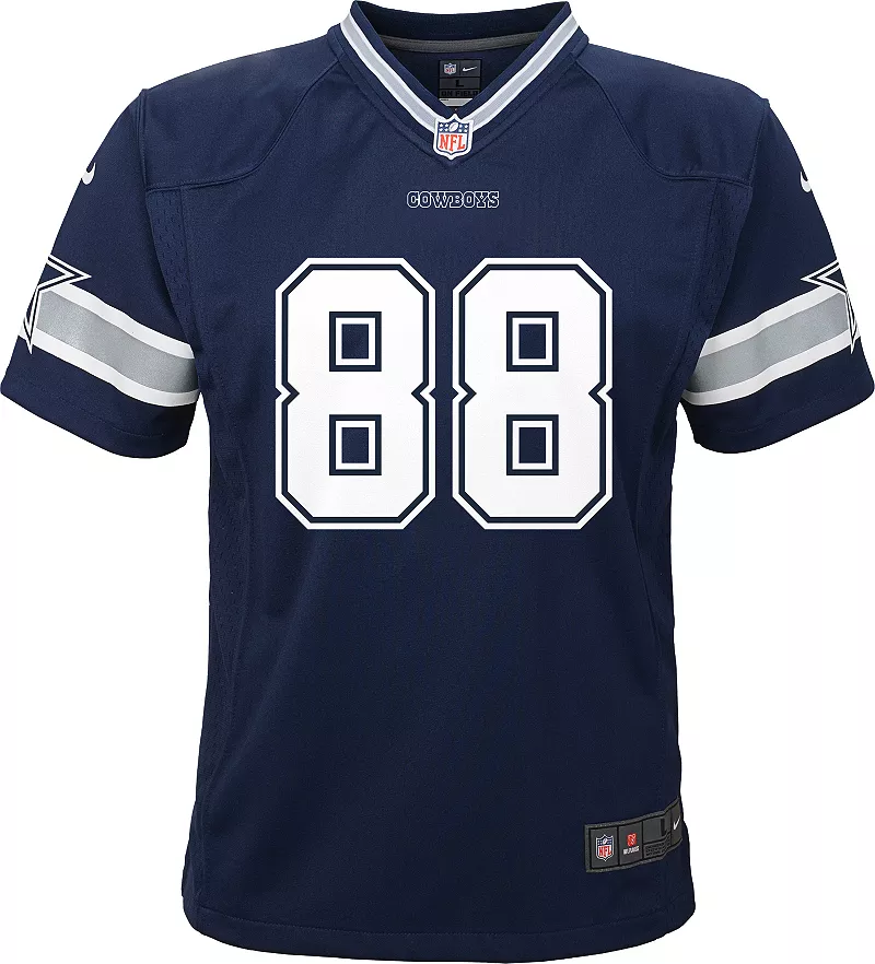 Nike Youth Dallas Cowboys CeeDee Lamb #88 Темно-синяя игровая майка — фото 2